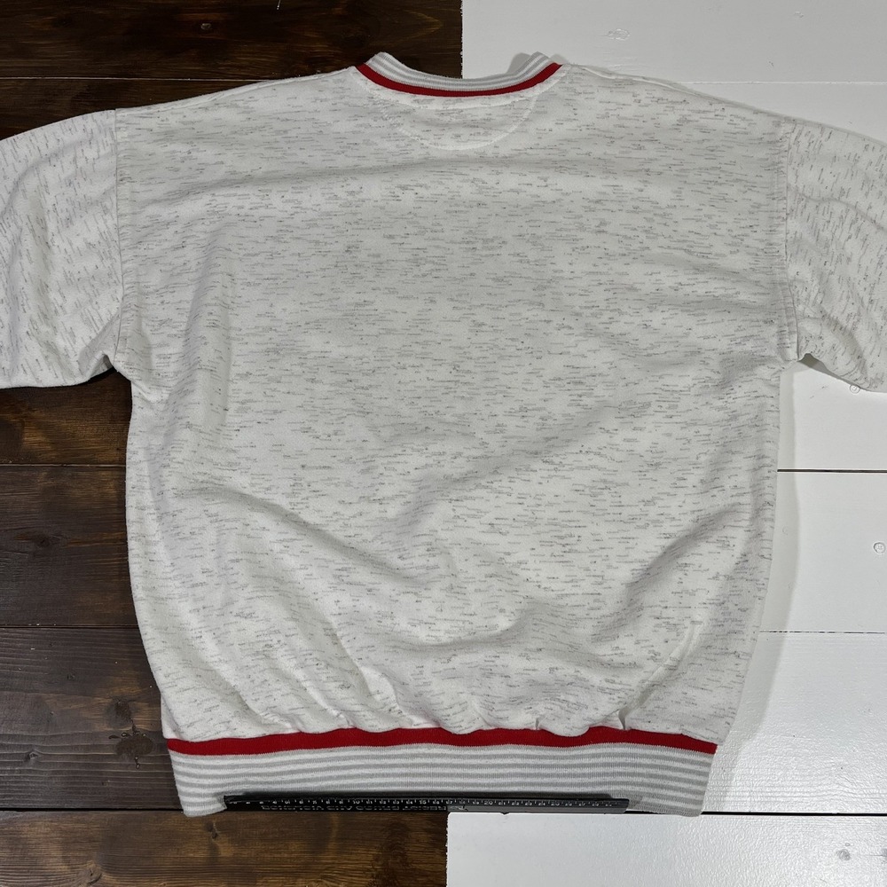 Vintage 90s Chicago Bulls Swingster Gray Sweatshirt Mens‎ Size XL Michael Jordan - Picture 3 of 7